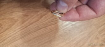 Zlatý prsten 14karát. - 2