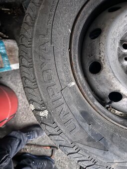 225/70 R15C pneu + ocelové disky - 2