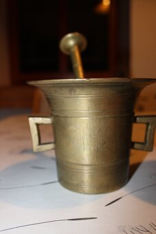 3 X MOSAZNÝ HMOŽDÍŘ - 2