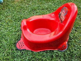 Nočník červený (auta) - 2