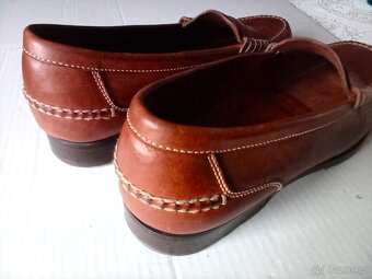 Pánské kvalitní kožené mokasíny - 2