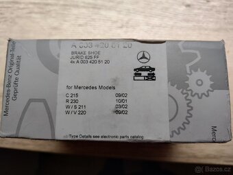 Přední brzdové desky mercedes E - 2