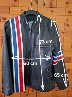 Prodám koženou bundu na motorku – replika Easy Rider - 2