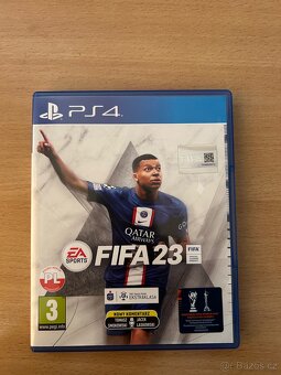 Prodám 3 hry na PS4 (the hunter, mafia, fifa 23) - 2
