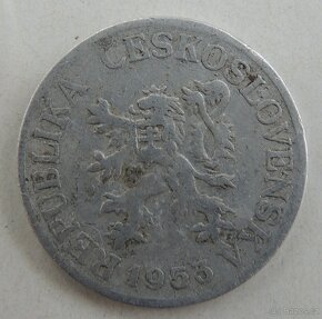 25 haléř 1953 CSSR - 2