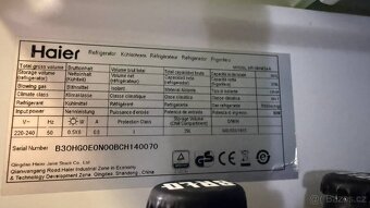 Lednice haier-hr 385wsaa - 2