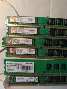 Operační paměti RAM DDR2 DDR3 - 2