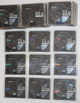 MD minidisc MAXELL XL II/ PRO 80/74min., super stav, s obaly - 2