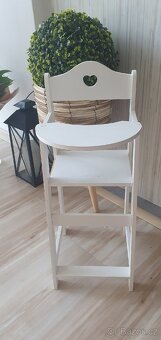 Drevena zidlicka pro panenku - 2