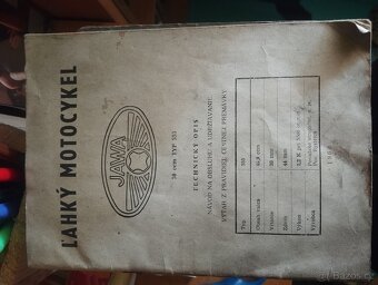 Návod na obsluhu Jawa 555 - 2