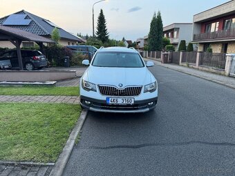 Škoda Superb 2.0TDI 125KW SCOUT 4x4 2015 webasto, tažné - 2