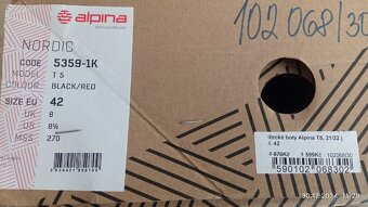 Běžkařské boty Alpina T5, EU42 - 2