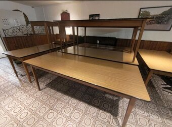 12ks Stoly a (120x zidle PRODANO)6ks barovky do restaurace - 2