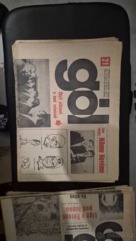 Časopisy Gól různé ročníky - 2