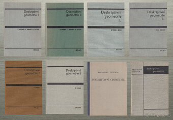 Analytická, diferenciální a deskriptivní geometrie - 2