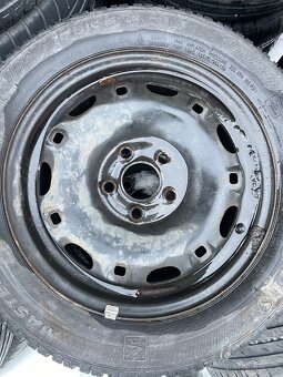 Disky 5x100 zimní pneu 165/65/14 - 2