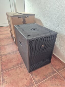 Prodám 600w aktivní subwoofer Proel S12A - záruka - 2