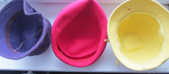 Klobouky, kloboučky 30 - 40.léta - 2