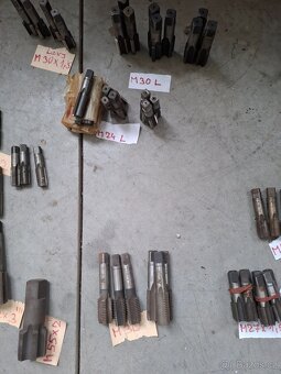 Závitníky M a G a M levé - 2