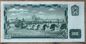 100 Kčs 1961 s kolkem UNC - 2