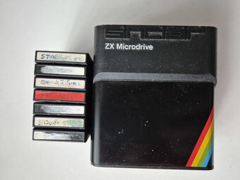 Sinclair ZX Spectrum Microdrive + 7 kazetek - 2