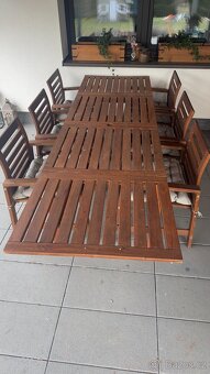 Zahradní jídelní sestava - 2