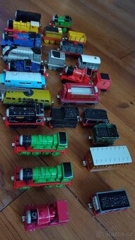 Dřevěné vláčky sada - 2