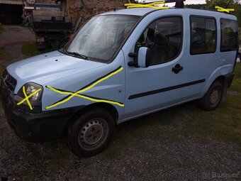 Fiat Doblo 1.3JTD - r.v.2005 .Prodám ND - 2
