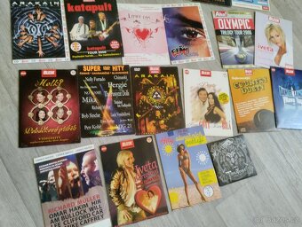 Sbírka mix CD a DVD čeští interpreti - 2