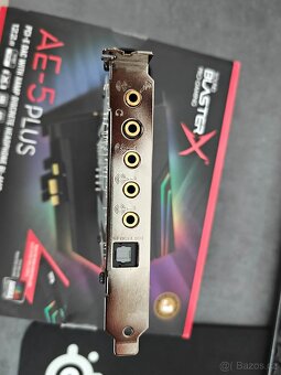 Zvuková karta Sound BlasterX AE-5 plus - 2