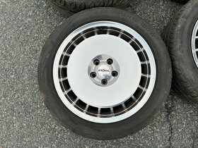 4x Ronal R50 AERO Chrome R18 ET 45 + letní pneu 245/45 - 2