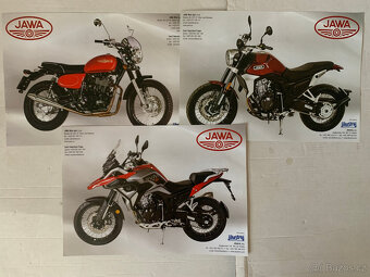Prospekty ČZ, Jawa, Piaggio Ciao a Motobécane - 2