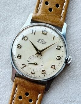 Československé mechanické vintage retro hodinky PRIM 50 - 2