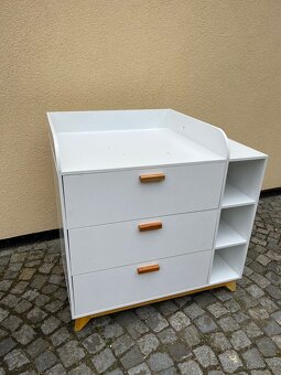 Postel a prebalovaci komoda Milan - 2