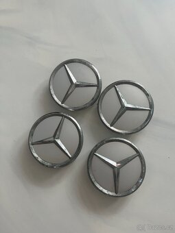 ALU MERCEDES 16+ ventily a krytky - 2