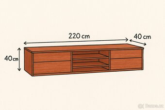 TV stolek/ Komoda - 2