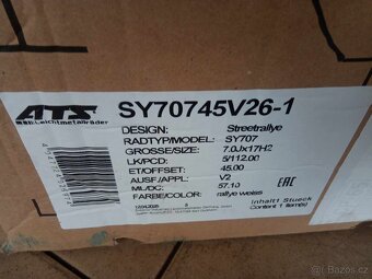 Nové Alu kola ATS StreetRallye 7x17 5x112 ET45 - 2