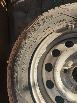 Letní pneumatiky – 175/70 R13 82T + disky - 2