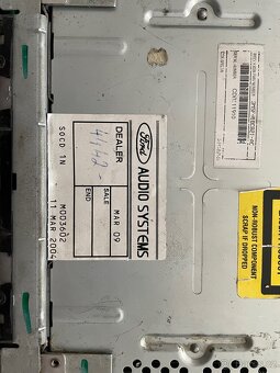 Radio SONY MP3 ford mondeo mk3 - 2