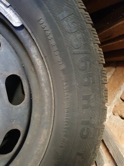 Barum polaris 3 zimní pneu 195/65 R15 + disky - 2