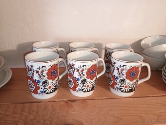 Nové Čínský čajový porcelán hrnky, Hrníčky komplet nová sad - 2