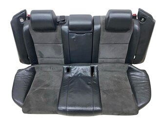 Sedačky černá kůže alcantara Audi A6 C6 4F sedan r.v. 2006 - 2