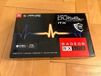 PRODÁNO - Sapphire PULSE AMD Radeon RX 570 4GB GDDR5 ITX - 2