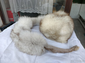 čepice a límec z lišky - 2