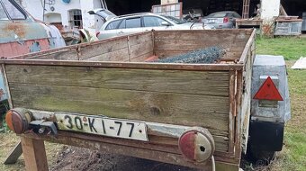 Prodám vlek přívěs bez TP - 2