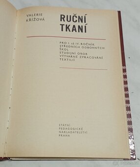Kniha Ruční tkaní - 2