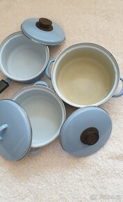 Smaltované retro nádobí. - 2