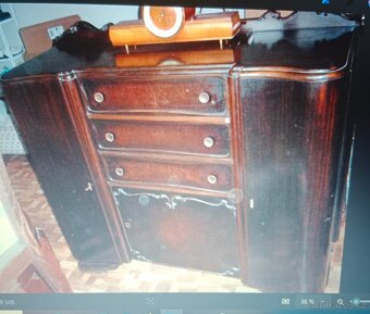 Starožitná skříň prádelník - 2