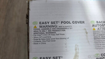 Krycí plachta Intex průměr 244 cm - 2