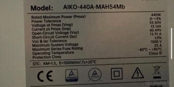 Fotovoltaický panel AIKO 440W FULL BLACK - 2